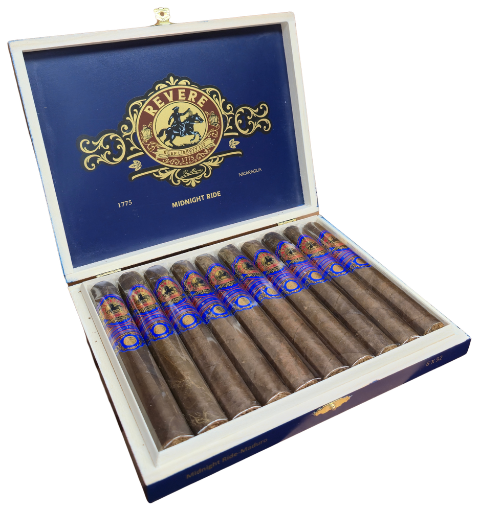 Midnight Ride box of Maduro cigars